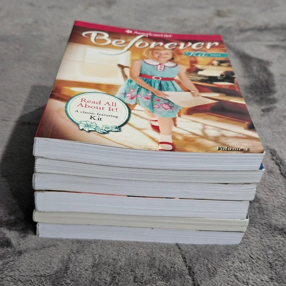 American Girl Lot of 6: Kit, Joss,‎ Z Yang, Grace, Caroline, Girl of the Year